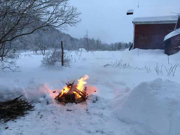 Fireside Seating — Winter