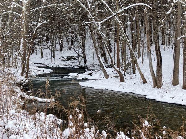 Swimming Hole — Winter
